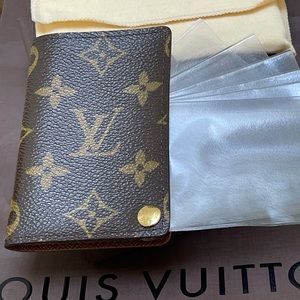 Louis Vuitton wallet 6 credit cards holders LV
